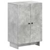 vidaXL Schoenenkast EDE 59,5 x 39,5 x 90 cm Bewerkt hout Betongrijs