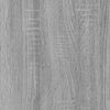 vidaXL Bijzettafel 40x40x40 cm bewerkt hout grijs sonoma eikenkleurig