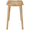 vidaXL Eettafel 112x52x76 cm massief mangohout