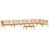 vidaXL 6-delige Loungeset pallet massief acaciahout