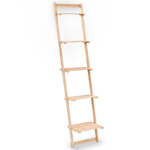 vidaXL Wandrek ladder 41,5x30x176 cm cederhout