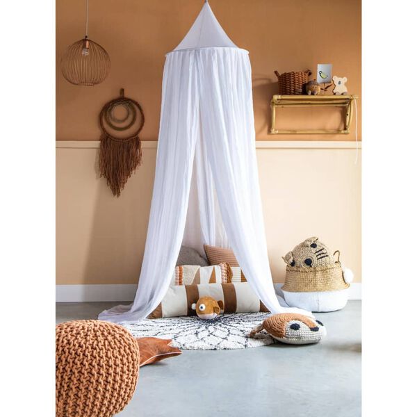 KidsDepot Sierkussen Marnie 55x35 cm katoen terracottakleurig