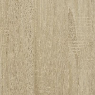 vidaXL Opbergbox 60x42x46 cm bewerkt hout sonoma eikenkleurig