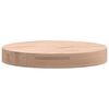 vidaXL Tafelblad rond &Oslash;30x4 cm massief beukenhout