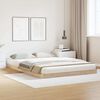 vidaXL Bedframe Naturel 213.5 x 104 x 9 cm Massief grenenhout