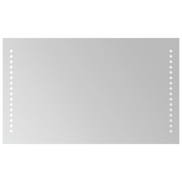 vidaXL Badkamerspiegel LED 30x50 cm