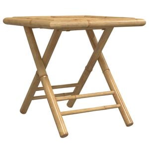 vidaXL Tuintafel inklapbaar 45x45x45 cm bamboe