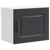 vidaXL Vaatwasserpaneel Kalmar Zwart 50 x 31 x 40 cm Bewerkt hout