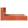vidaXL Bedframe zonder matras massief grenenhout wasbruin 200x200 cm