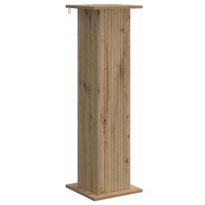 vidaXL Plantenstandaard Artisanaal eiken 30,5 x 30 x 100,5 cm
