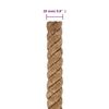vidaXL Touw 100% jute 20 mm 50 m