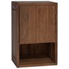 vidaXL Badkamer Zijkast Naturel 45 x 30 x 70 cm Massief Teakhout