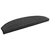 vidaXL Zelfklevende Trapmatten 15 st 80 x 24,5 x 3,5 cm Antraciet