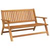 vidaXL Relaxbank Bruin Massief Acaciahout