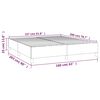 vidaXL Boxspring bed 160x200 cm fluweel lichtgrijs