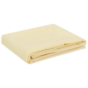 vidaXL Tafelkleed Vierkant Cr&egrave;mewit 90 x 90 cm Polyester