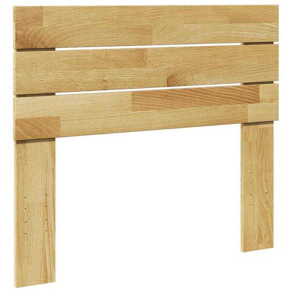vidaXL Hoofdbord 75 cm massief hout eiken