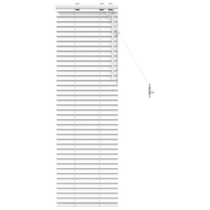 vidaXL Venetiaanse jaloezie Wit 50 x 130 cm 35 mm