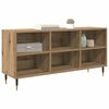 vidaXL TV-kast Artisan Eiken 103,5 x 30 x 50 cm Bewerkt hout