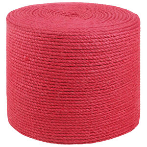 vidaXL Jute Touw 6 mm Rood 100% Tossa jute