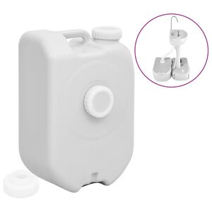 vidaXL Watertank draagbaar 24 L grijs