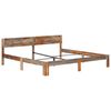 vidaXL Bedframe zonder matras massief hout 200x200 cm