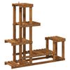 vidaXL Plantenstandaard Naturel 93,5 x 25 x 91,5 cm Massief Acaciahout