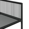 vidaXL 13-delige Tuinset poly rattan zwart
