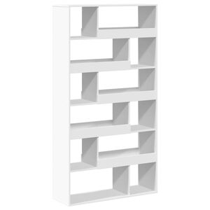 vidaXL Boekenkast 100x33x187,5 cm bewerkt hout wit