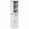 vidaXL Badkamermeubelset VIGO 2 st Wit en Antiek Wit 37 x 34 x 150 cm