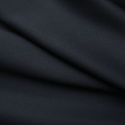 vidaXL Gordijnen verduisterend met haken 2 st 140x225 cm zwart