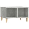 vidaXL Salontafel 60x50x36,5 cm bewerkt hout betongrijs