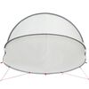 vidaXL Pooldome Grijs en Oranje 336 x 322 x 160 cm