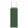 vidaXL Papieren zakken 250 st met hengsels 18x8x22 cm groen