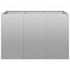 vidaXL Plantenbak 120x80x80 cm gegalvaniseerd staal