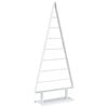 vidaXL Metalen kerstboom KUOPIO 125 cm Staal Wit