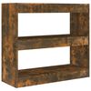 vidaXL Boekenkast/kamerscherm 80x30x72 cm gerookt eikenkleurig