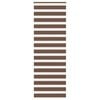 vidaXL Zebra rolgordijn 80x230 cm stofbreedte 75,9 cm polyester bruin