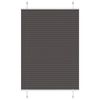 vidaXL Pliss&eacute; rolgordijn 95x150 cm stofbreedte 94,4 cm polyester zwart