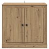 vidaXL Dressoir Artisan Eiken 70 x 35,5 x 67,5 cm Bewerkt hout