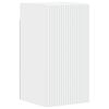 vidaXL Badkamer wandkast ARNHEM Wit 30 x 31 x 59 cm Bewerkt hout