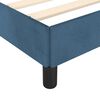 vidaXL Bedframe zonder matras 180x200 cm fluweel donkerblauw