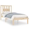vidaXL Bedframe massief hout 90x190 cm