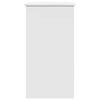 vidaXL Bureau 80x40x75 cm bewerkt hout wit