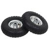 vidaXL Steekwagenwielen 4,10/3,50-4 (260x83) rubber 2 st