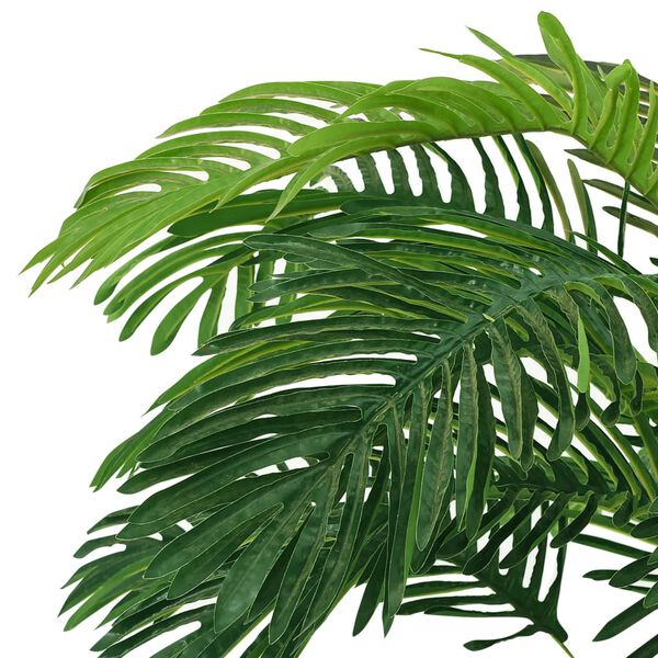 vidaXL Kunstplant met pot cycaspalm 140 cm groen