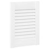vidaXL Kastdeur met de deur Wit 69 x 49,4 cm Massief grenenhout
