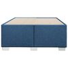 vidaXL Bedframe zonder matras 120x190 cm stof blauw