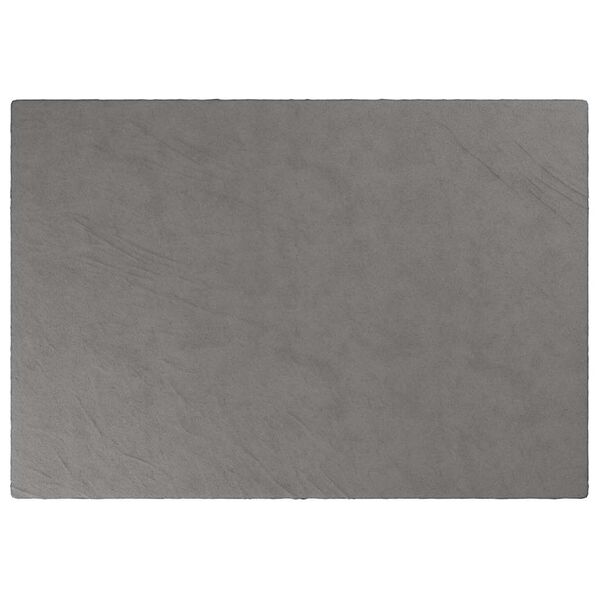 vidaXL Verzwaringsdeken met hoes 138x200 cm 6 kg stof grijs