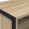 vidaXL Schoenenkast met opslag Sonoma 60 x 35 x 44 cm Bewerkt hout